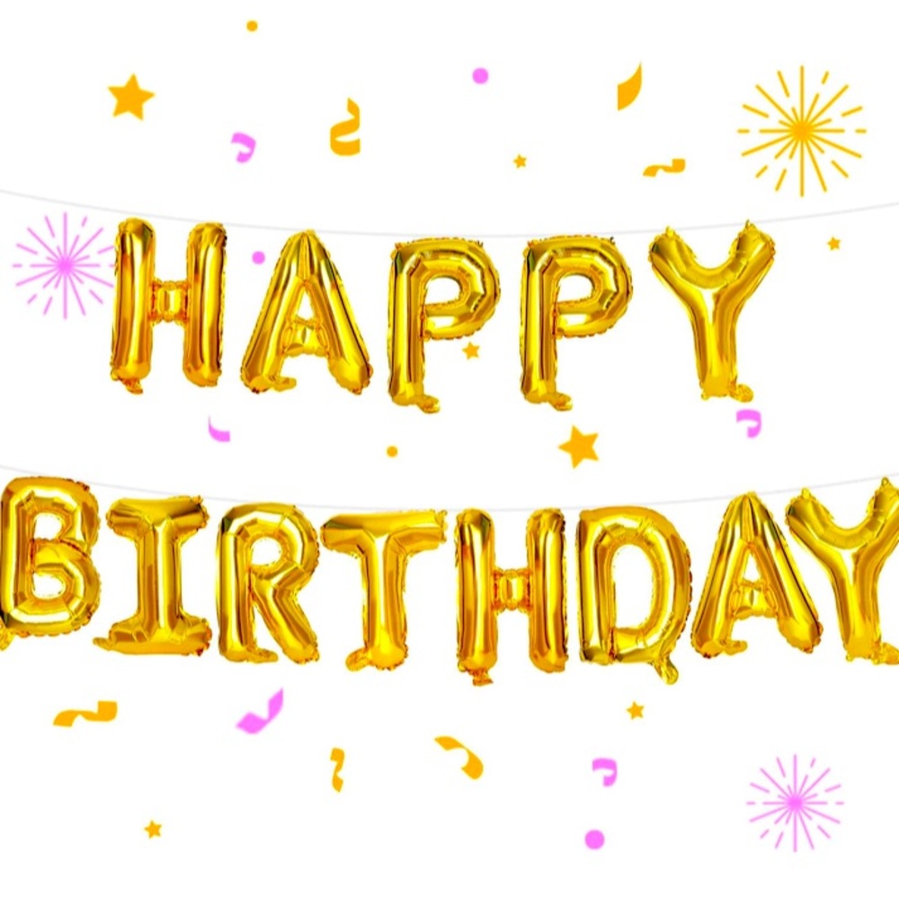 Happy Birthday balloon kit